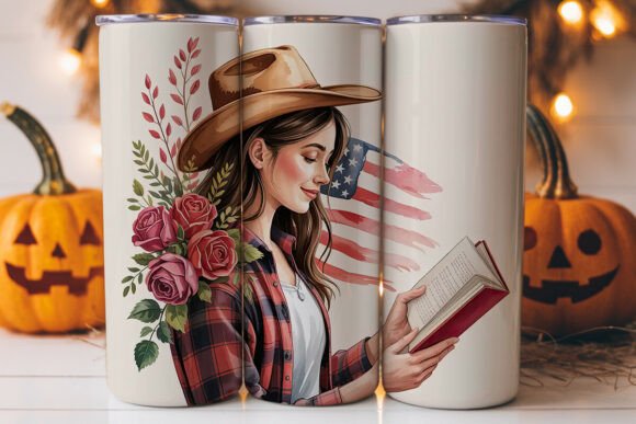 Cowboy Romance 20oz Tumbler Wrap: A Versatile Graphics Asset