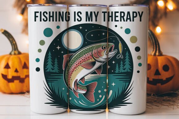 Fishing Therapy 20oz Tumbler Wrap Review