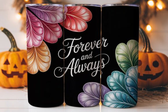 Forever Love 20oz Tumbler Wrap: A Graphics Gem for Tumbler Wraps