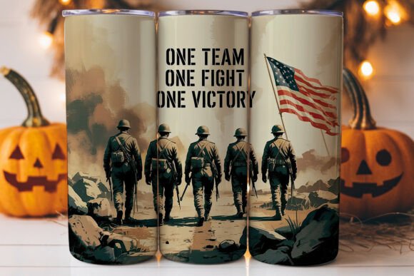 One Team One Fight Tumbler Wrap: A Versatile Graphics Asset