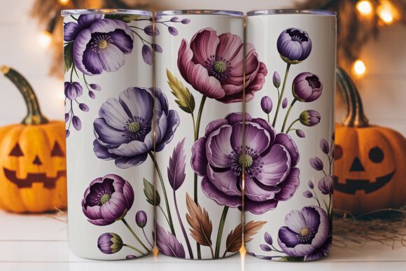 Review: Purple Watercolor Poppy 20oz Tumbler Graphics