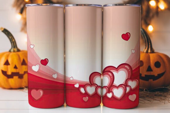 Valentine Hearts 20oz Tumbler Wrap: A Graphics Review